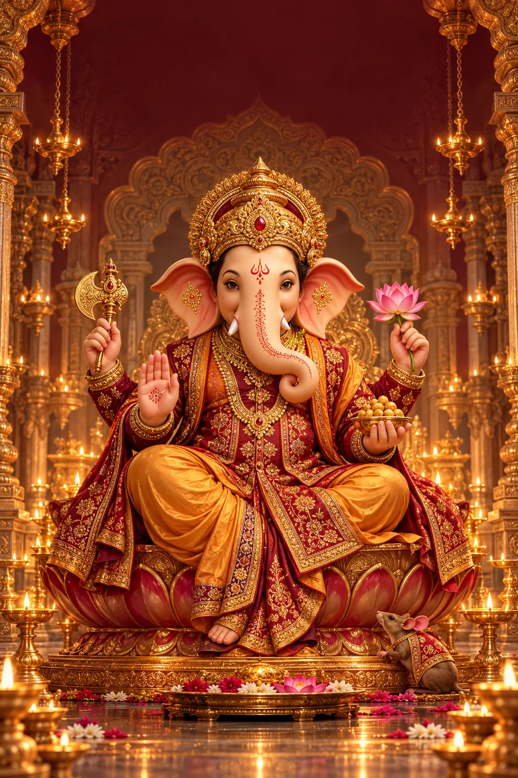 Golden Ganesha